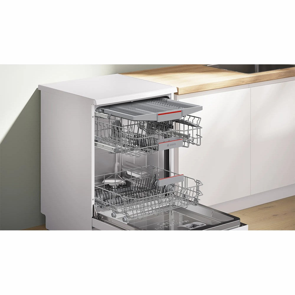 Bosch Series 6 60CM Freestanding Dishwasher - White | SMS6ZCW10G from Bosch - DID Electrical