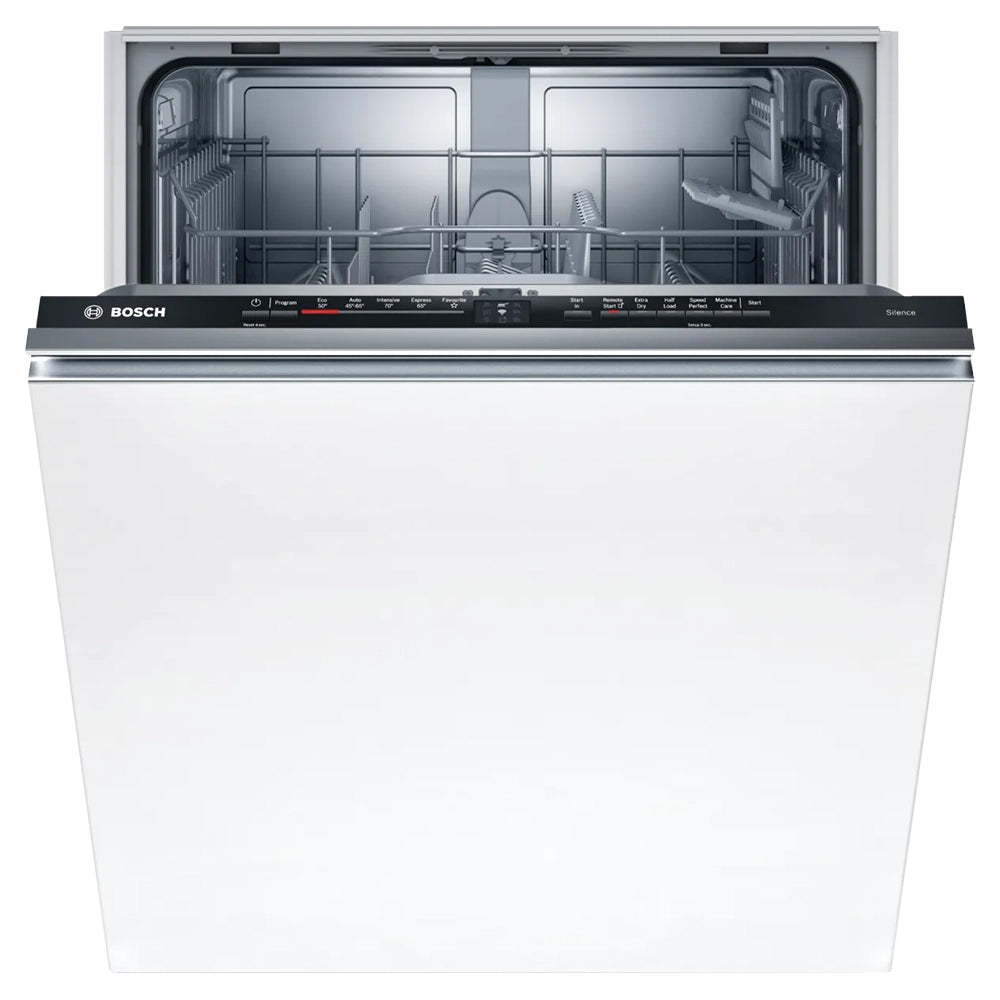 Bosch Series 2 60CM Built-In Standard Dishwasher - White | SMV2ITX18G from Bosch - DID Electrical