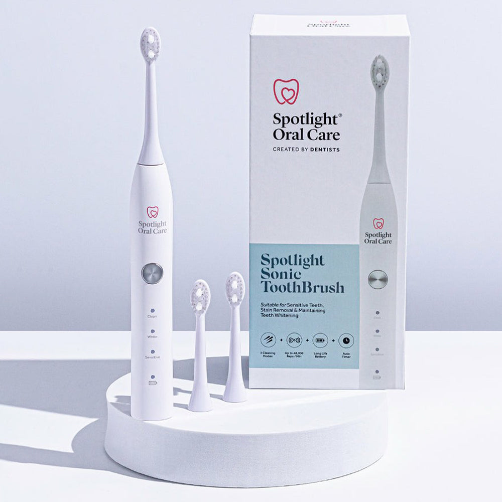 Spotlight Oral Care Sonic Electric Toothbrush - White | SONIC from Spotlight Oral Care - DID Electrical