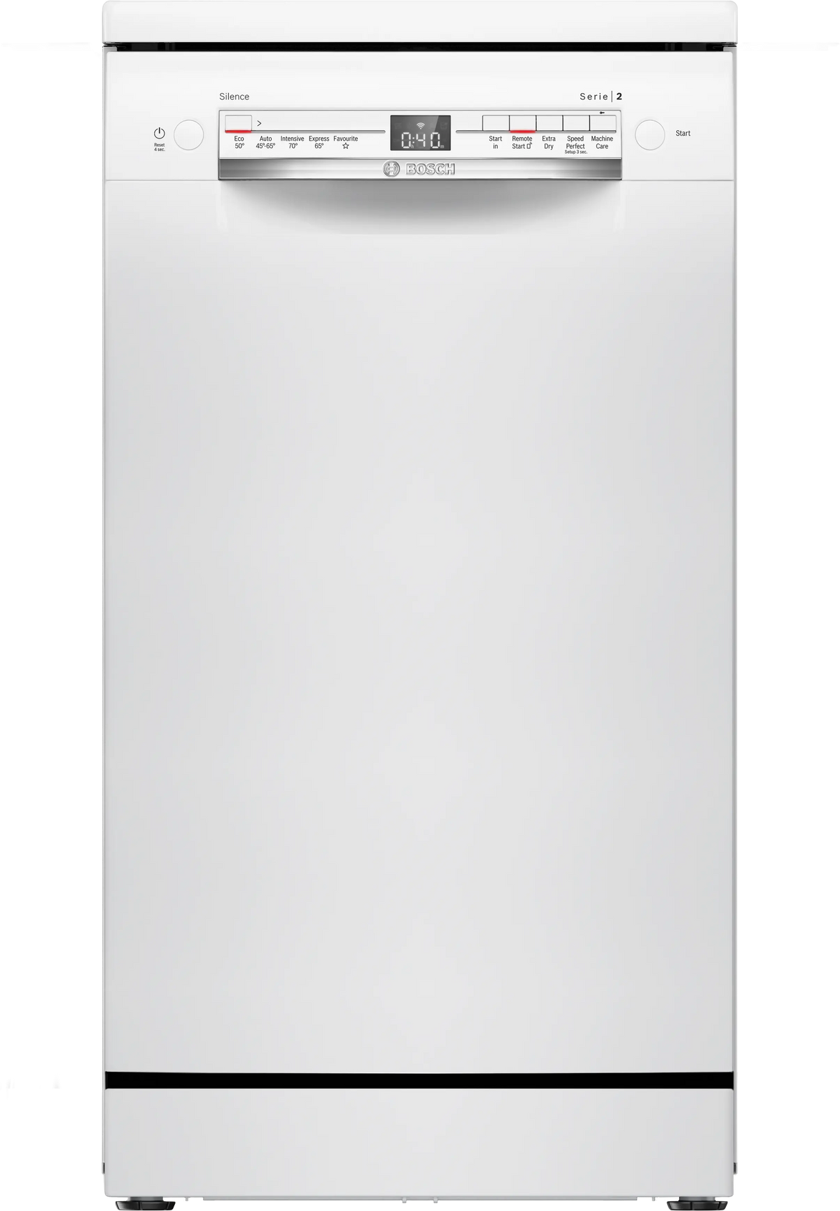 Bosch Series 2 45CM Freestanding Standard Dishwasher - White | SPS2IKW01G