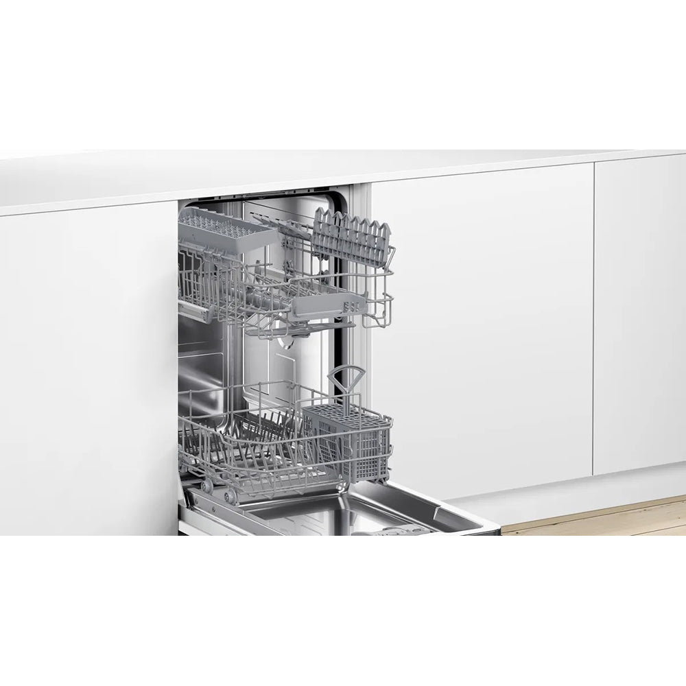 Bosch 45CM Fully Integrated Slimline Standard Dishwasher | SPV2HKX42G from Bosch - DID Electrical
