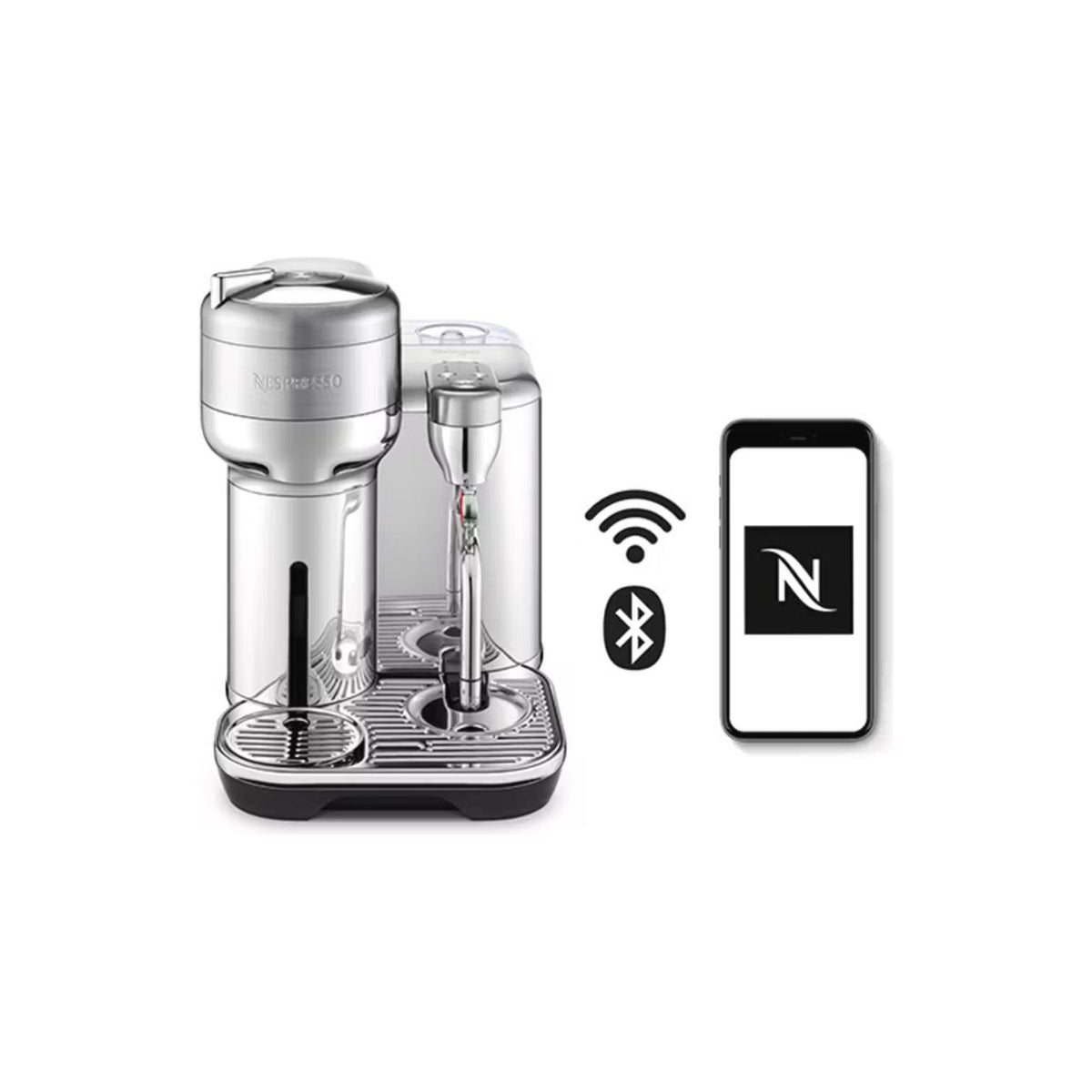Sage The Vertuo Creatista Nespresso Coffee Machine - Brushed Stainless Steel | SVE850BSS4GUK1 from Sage - DID Electrical