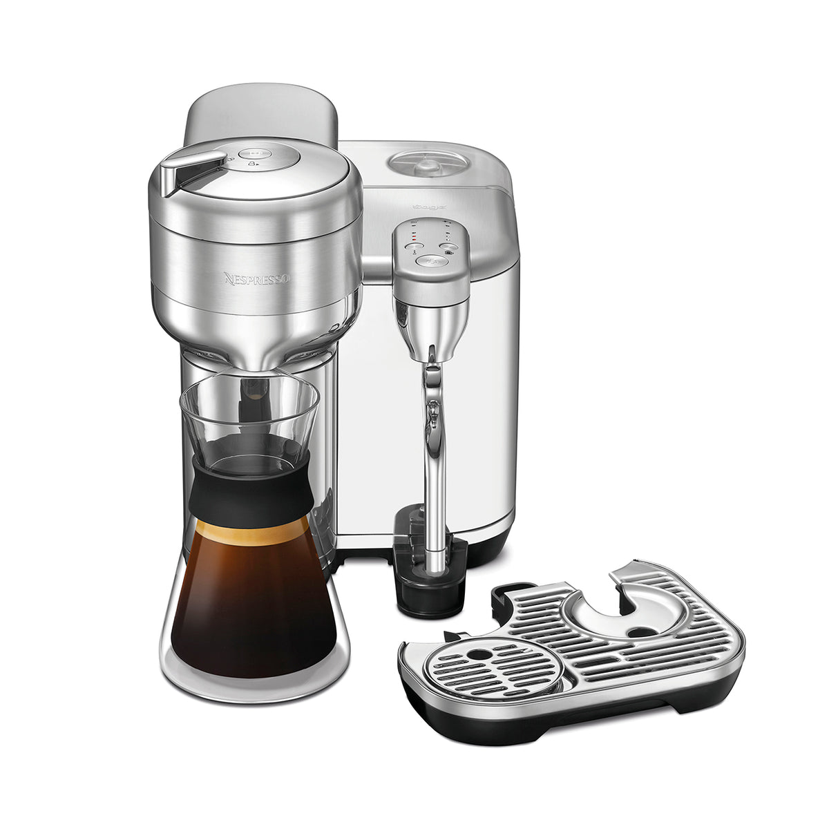 Sage The Vertuo Creatista Nespresso Coffee Machine - Brushed Stainless Steel | SVE850BSS4GUK1 from Sage - DID Electrical