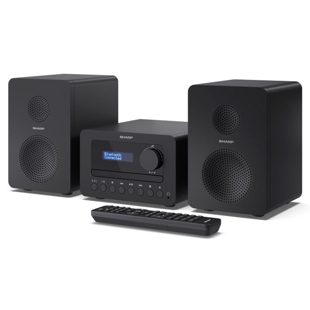Sharp TOKYO FM Hi-Fi Micro System - Black | SXL-B514 - A from Sharp - DID Electrical
