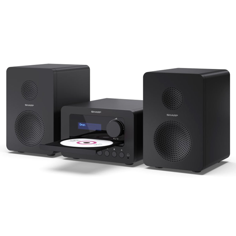 Sharp TOKYO FM Hi-Fi Micro System - Black | SXL-B514 - A from Sharp - DID Electrical
