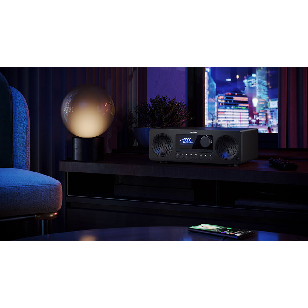 Sharp TOKYO DAB+/FM All-in-One Hi-Fi System - Black | SXL-B720 from Sharp - DID Electrical