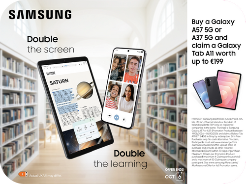 Claim a Galaxy Tab A11 worth up to €199