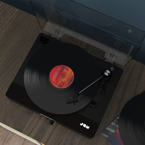 Jam Sound Stream+ Turntable Vinyl Bluetooth Speaker - Black | HX-TT700-BK-WW from Jam - DID Electrical