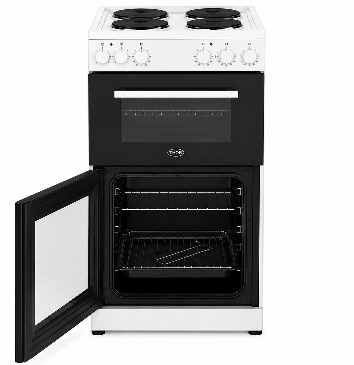 Thor 50CM Freestanding Electric Cooker - White | T05E2AW