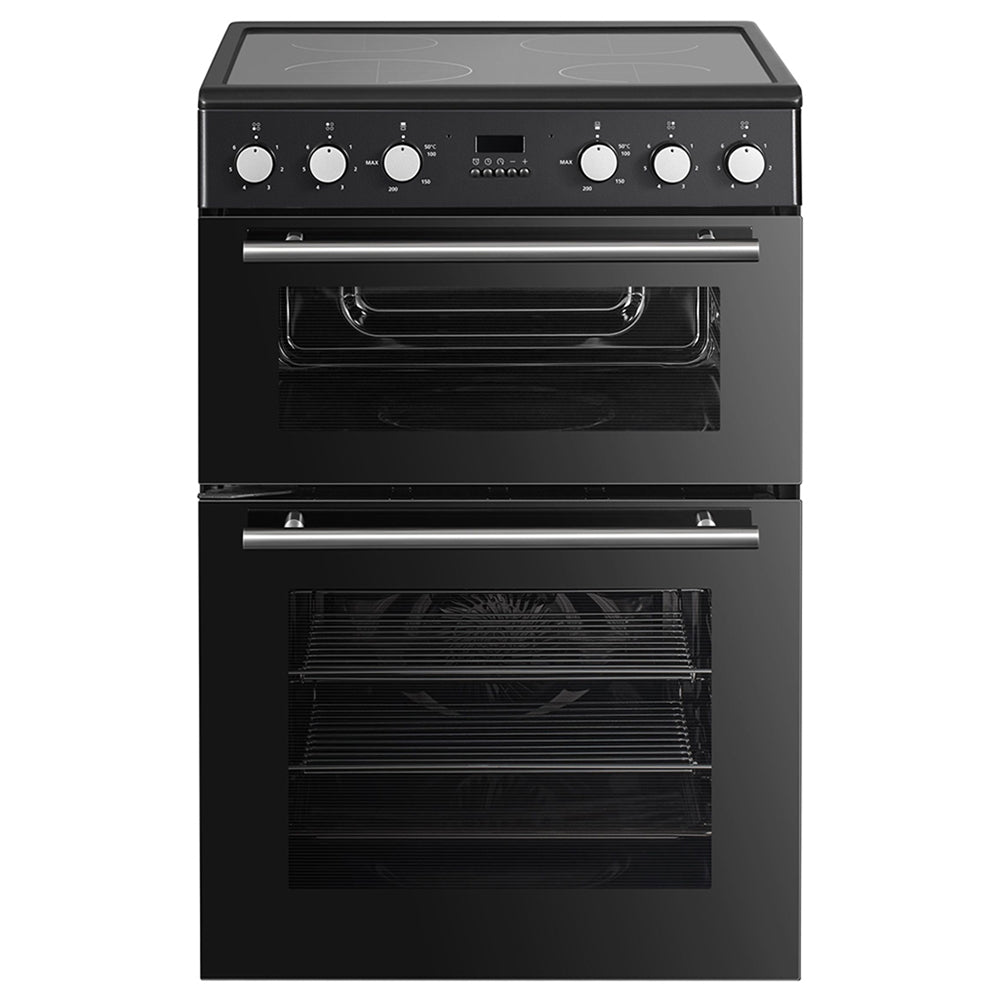 Thor 60CM Freestanding Electric Cooker - Black | T06C2MDBL from Thor - DID Electrical