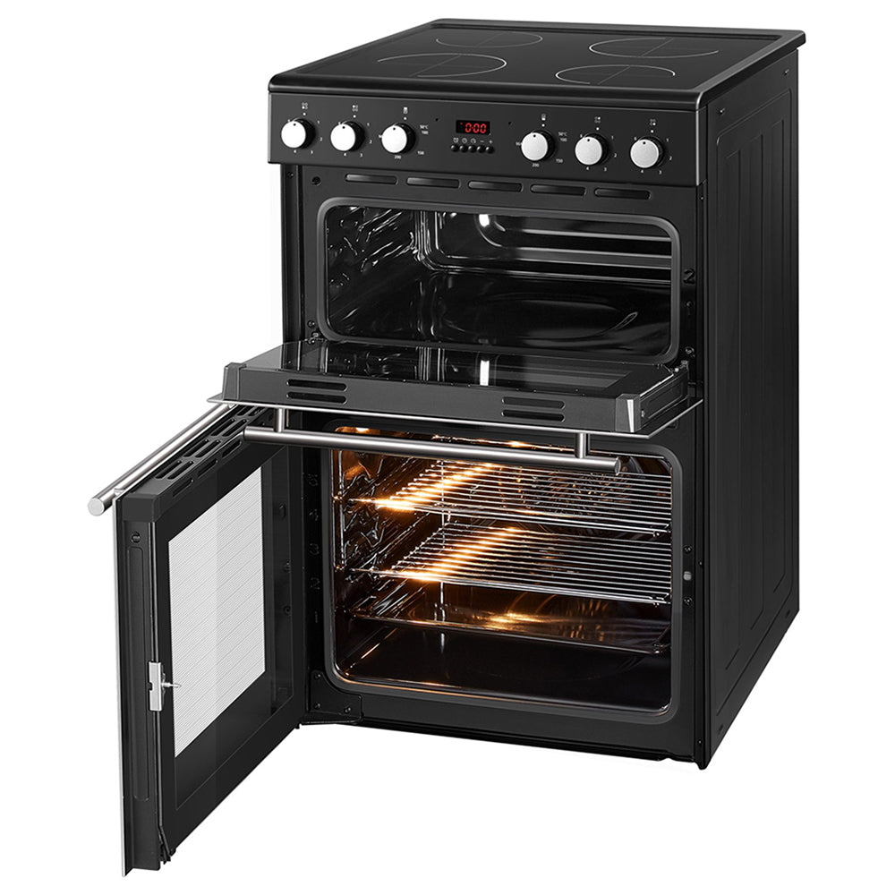 Thor 60CM Freestanding Electric Cooker - Black | T06C2MDBL from Thor - DID Electrical ()