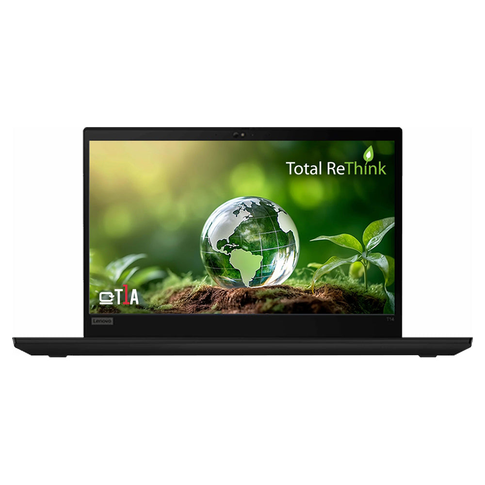 Total ReThink Refurbished Lenovo ThinkPad T14 G1 Intel Core i5 14" 16GB/256GB Laptop - Black | T14G1-UK-P107 from Total ReThink - DID Electrical