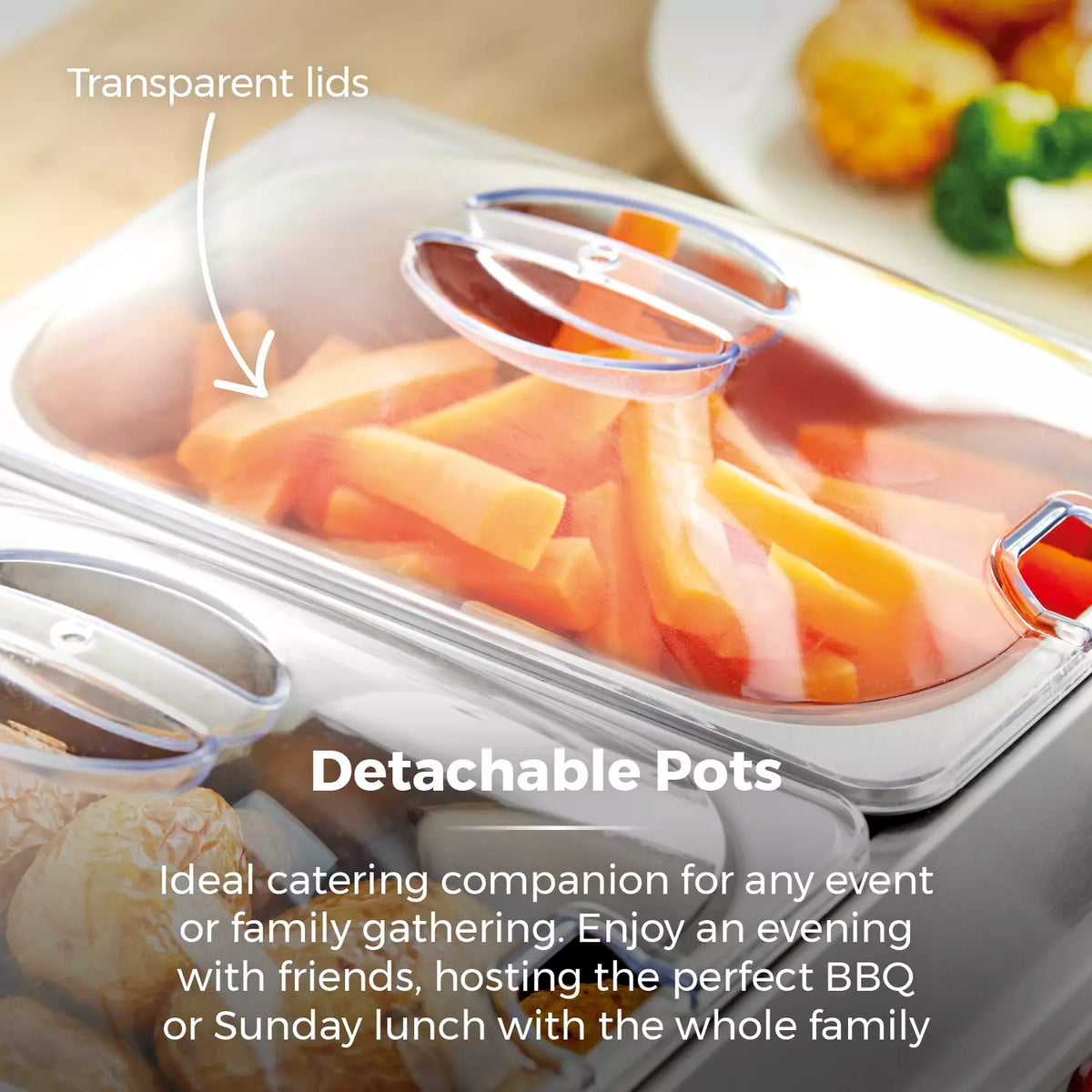 Tower 3 x 1.5L Buffet Server - Stainless Steel | T16150 from Tower - DID Electrical