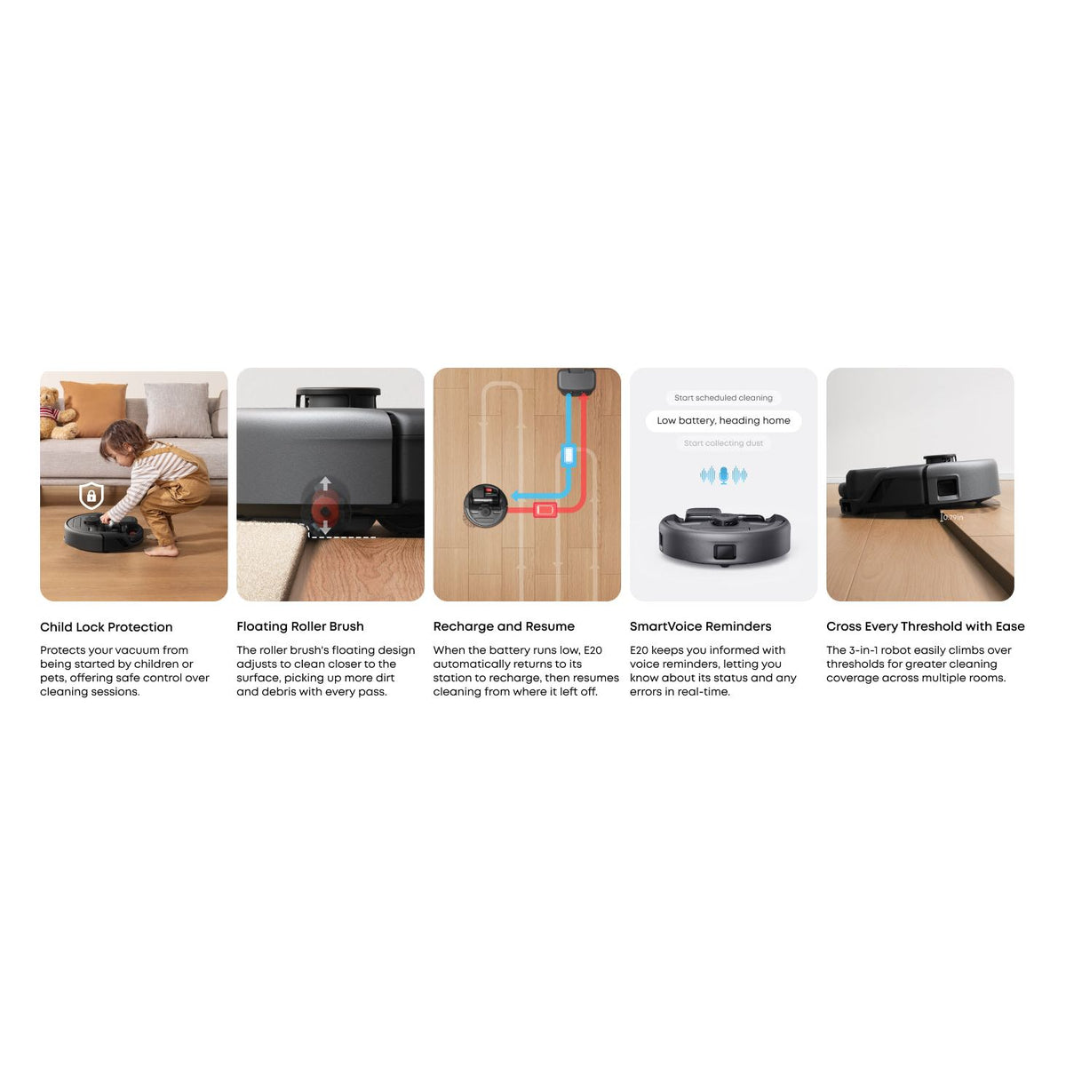 Eufy Robot Vacuum and Stick Vac 3 in 1 E20 | T2070G10 from Eufy - DID Electrical