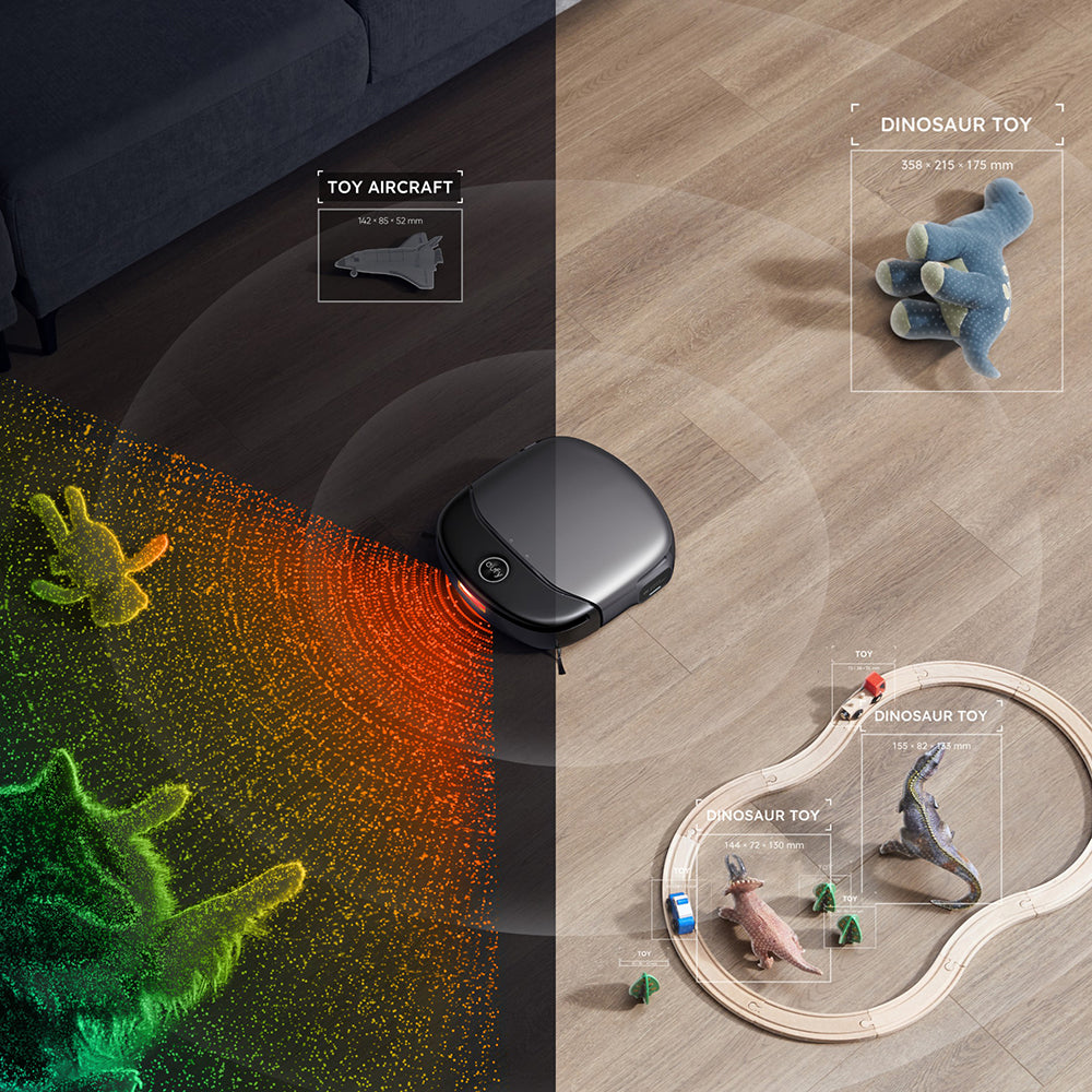 Eufy Omni S1 Pro + Filters Robot Vacuum Cleaner - Black | T2080GA1 from Eufy - DID Electrical