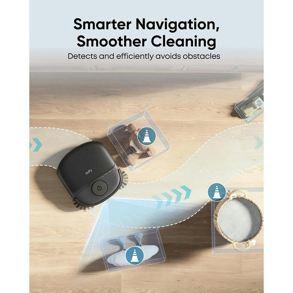Eufy Omni C28A Bagless Robot Vacuum Cleaner with Accessory Kit - Black | T211AV10 from Eufy - DID Electrical