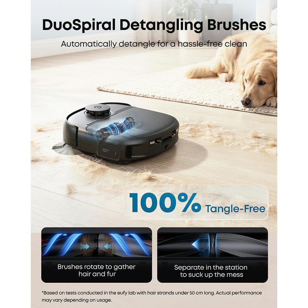 Eufy Omni C28A Bagless Robot Vacuum Cleaner with Accessory Kit - Black | T211AV10 from Eufy - DID Electrical