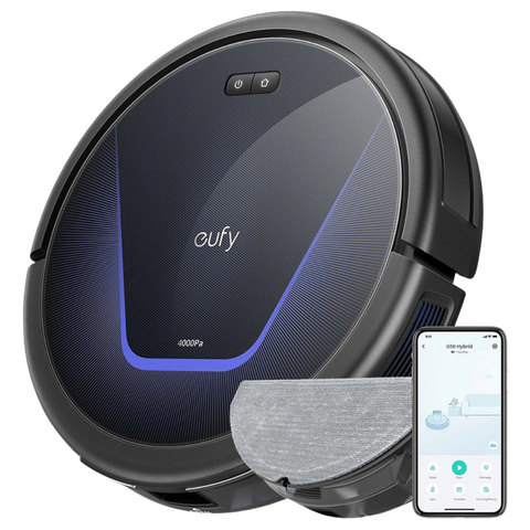 Eufy G50 Hybrid Robot Vacuum Cleaner - Black | T2212V11