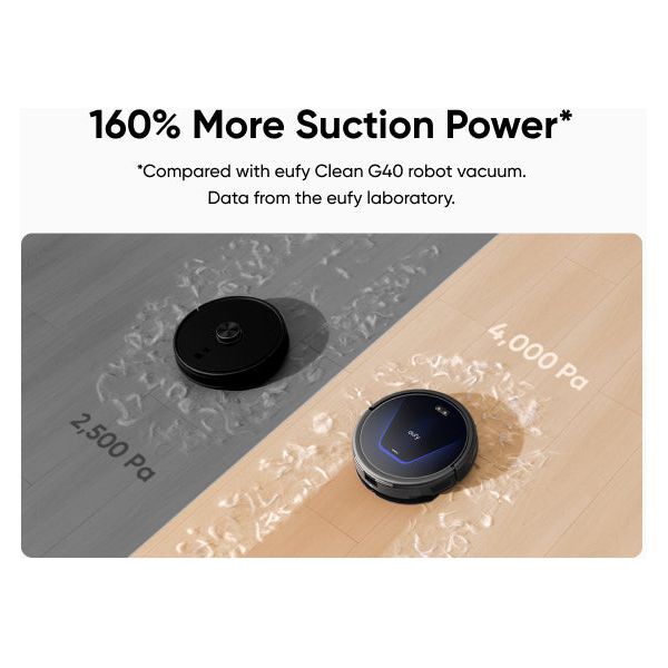 Eufy G50 Hybrid Robot Vacuum Cleaner - Black | T2212V11 from Eufy - DID Electrical