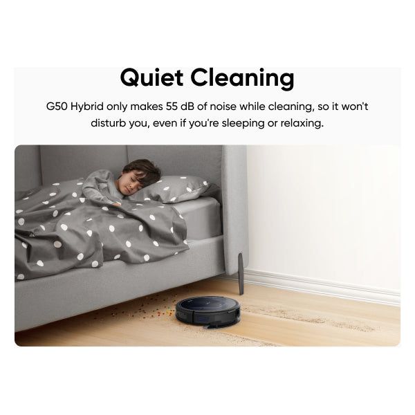 Eufy G50 Hybrid Robot Vacuum Cleaner - Black | T2212V11 from Eufy - DID Electrical