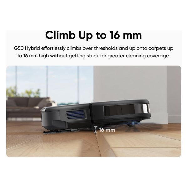 Eufy G50 Hybrid Robot Vacuum Cleaner - Black | T2212V11 from Eufy - DID Electrical