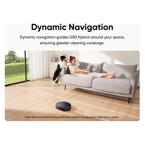 Eufy G50 Hybrid Robot Vacuum Cleaner - Black | T2212V11 from Eufy - DID Electrical