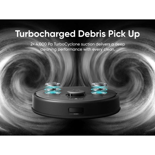 Eufy Clean X8 Pro Robot Vacuum Cleaner with Self-Empty Station - Black | T2276V11 from Eufy - DID Electrical