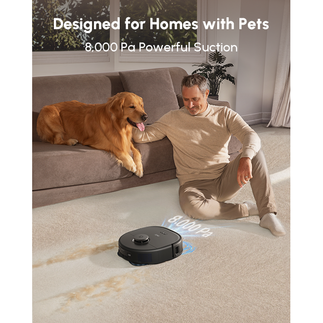 Eufy X10 Pro Omni Robot Vacuum and Mop with All-in-One Station - Black | T2351V11 from Eufy - DID Electrical