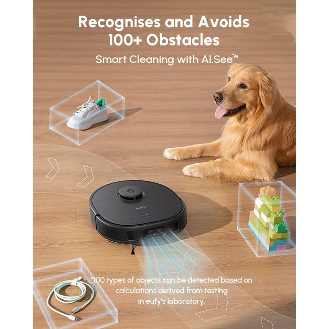 Eufy X10 Pro Omni Bagless Robot Vacuum Cleaner with Self-Empty Station - Black | T2351V11 from Eufy - DID Electrical