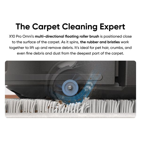 Eufy X10 Pro Omni Bagless Robot Vacuum Cleaner with Self-Empty Station - Black | T2351V11 from Eufy - DID Electrical