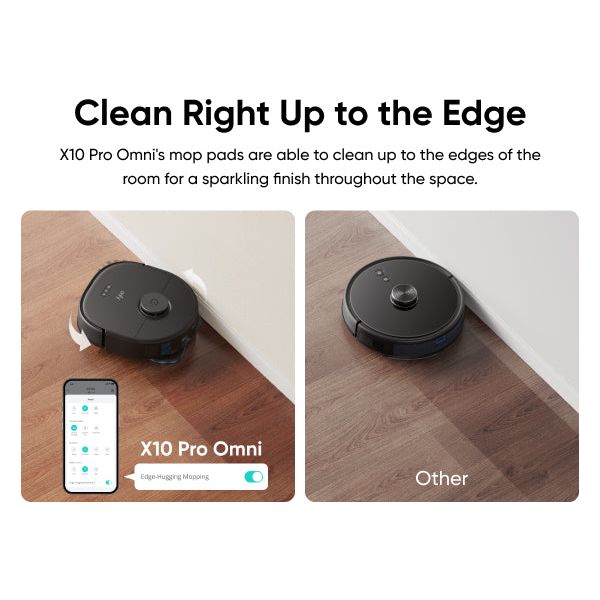 Eufy X10 Pro Omni Bagless Robot Vacuum Cleaner with Self-Empty Station - Black | T2351V11 from Eufy - DID Electrical