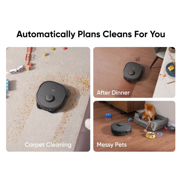 Eufy X10 Pro Omni Bagless Robot Vacuum Cleaner with Self-Empty Station - Black | T2351V11 from Eufy - DID Electrical