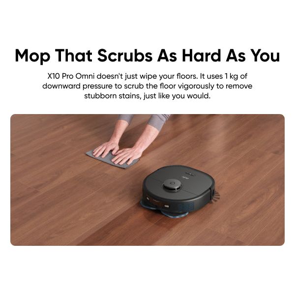 Eufy X10 Pro Omni Bagless Robot Vacuum Cleaner with Self-Empty Station - Black | T2351V11 from Eufy - DID Electrical