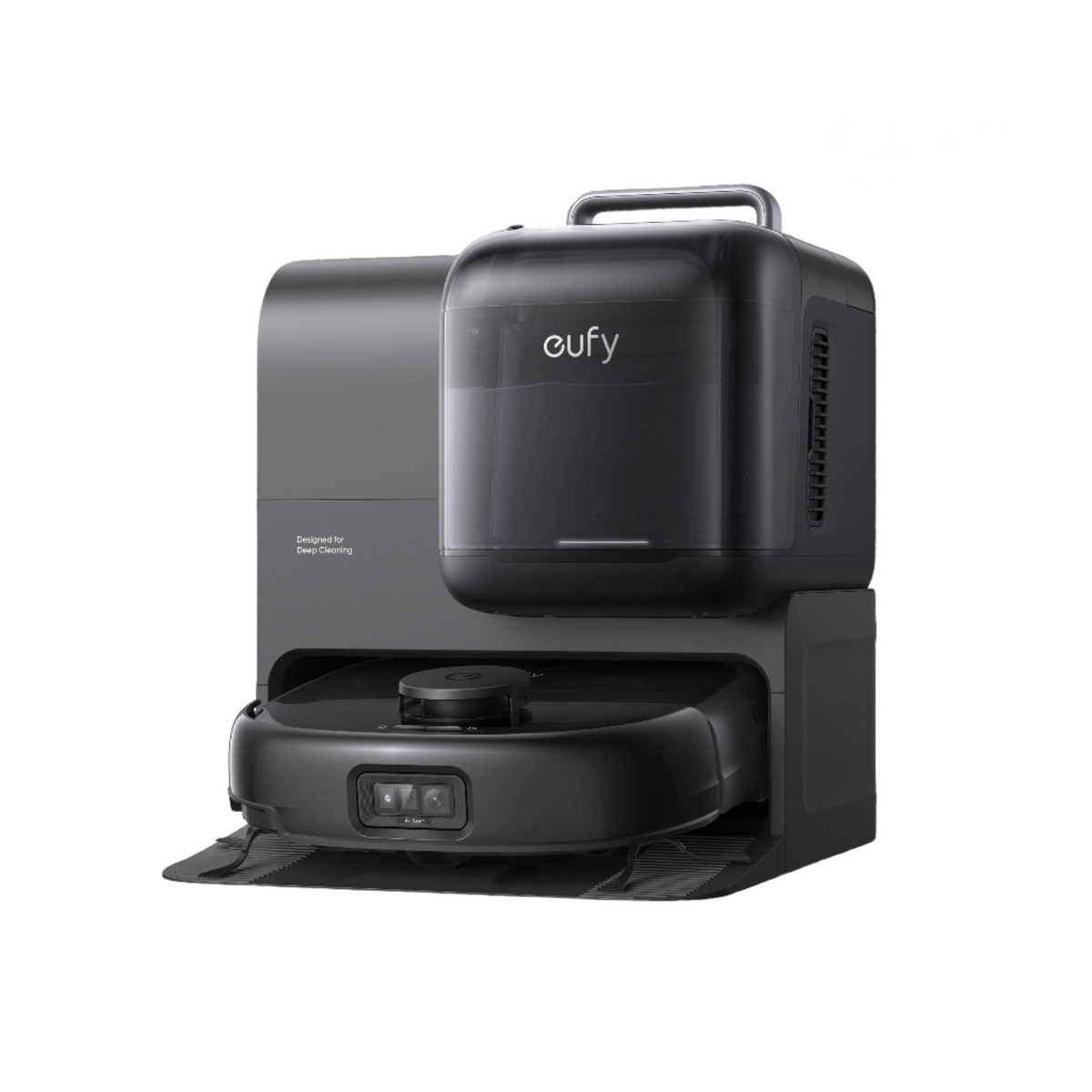 Eufy Omni E28 3-in-1 Robot Vacuum, Deep Cleaner &amp; Mop with Self-Empty Station - Black | T2352V11 from Eufy - DID Electrical