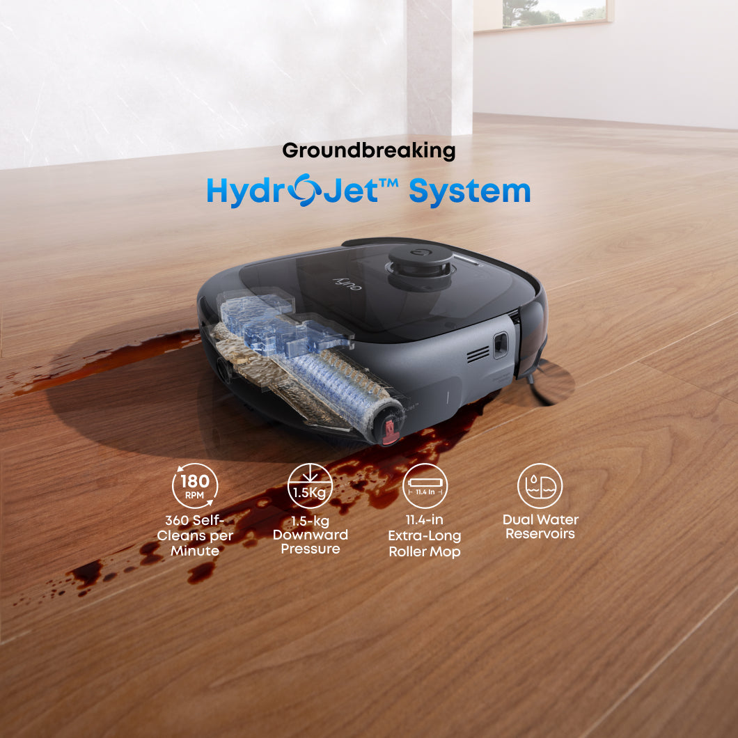 Eufy Omni E28 3-in-1 Robot Vacuum, Deep Cleaner &amp; Mop with Self-Empty Station - Black | T2352V11 from Eufy - DID Electrical