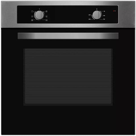 Thor 65L Built-In Fan Electric Single Oven - Stainless Steel & Black | T24EMDSS