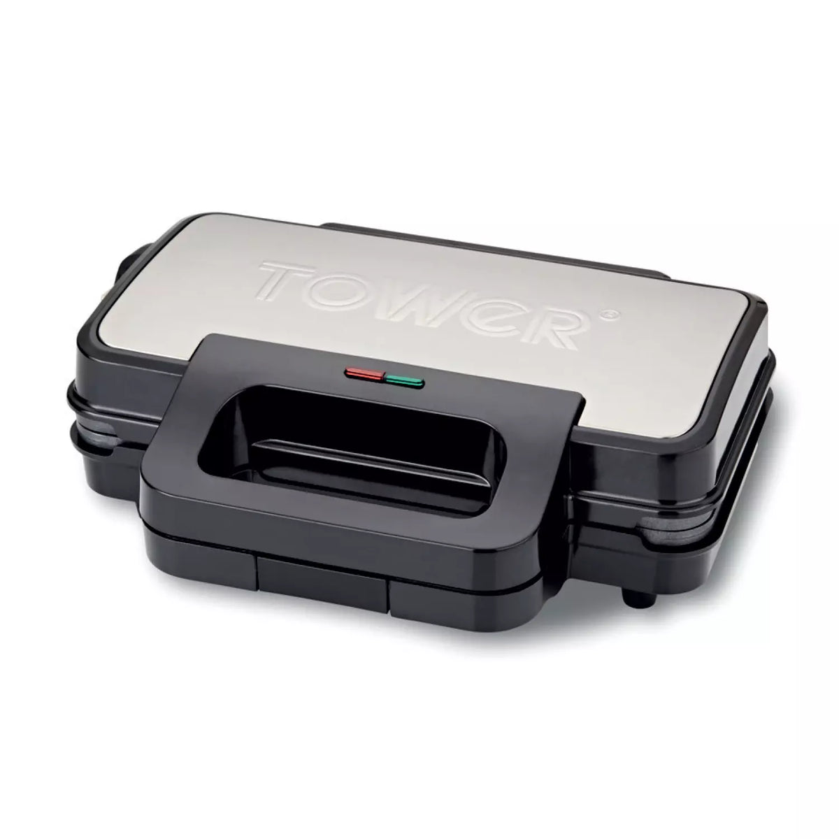 Tower 900W Deep Filled Sandwich Maker - Stainless Steel | T27031