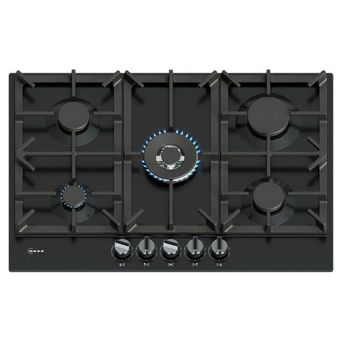 Neff N 70 75CM 5 Burner Gas Hob - Black | T27CIQ8S0