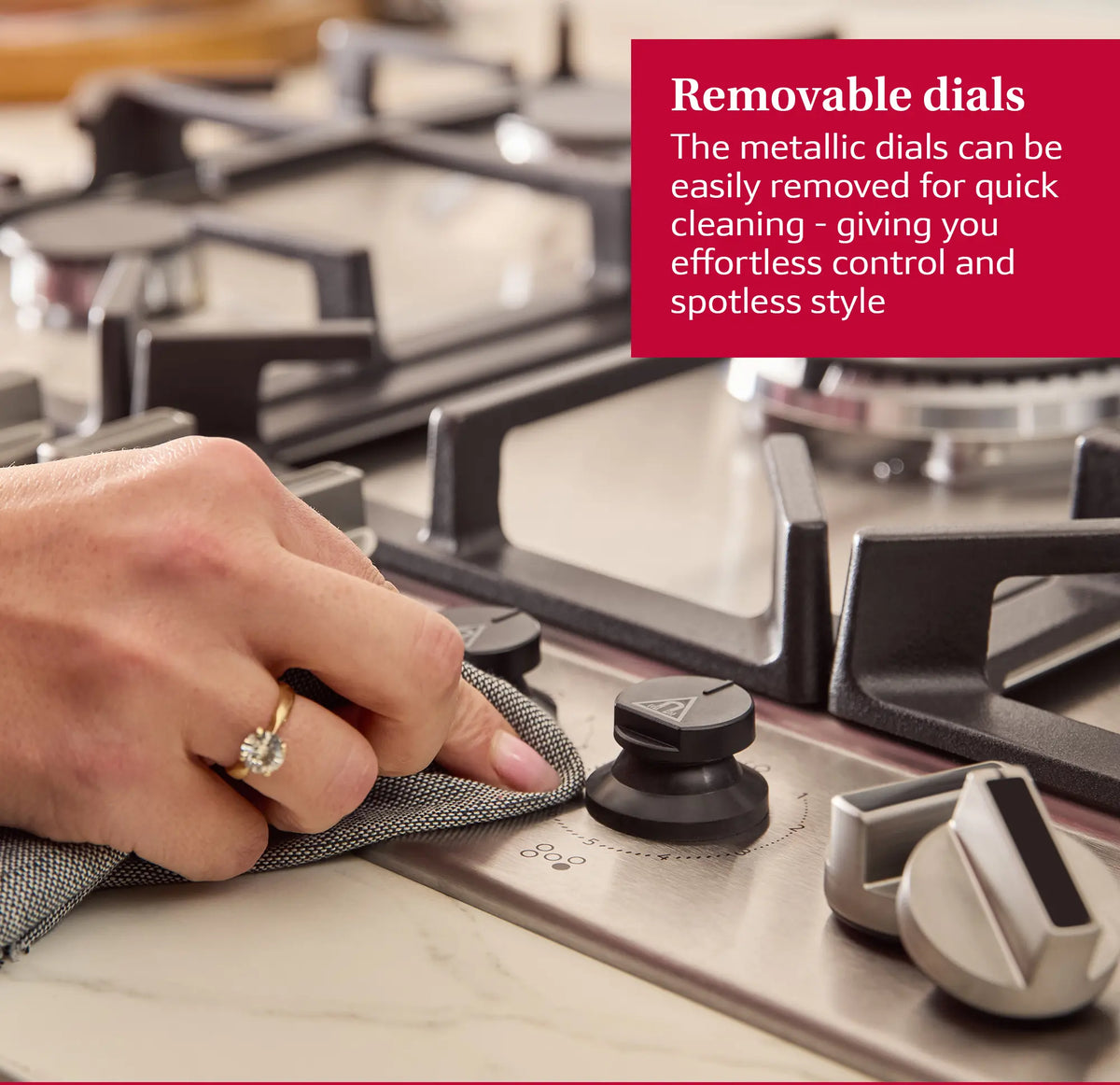 Neff N 70 75CM 5 Burner Gas Hob - Stainless Steel | T27CIS8N0
