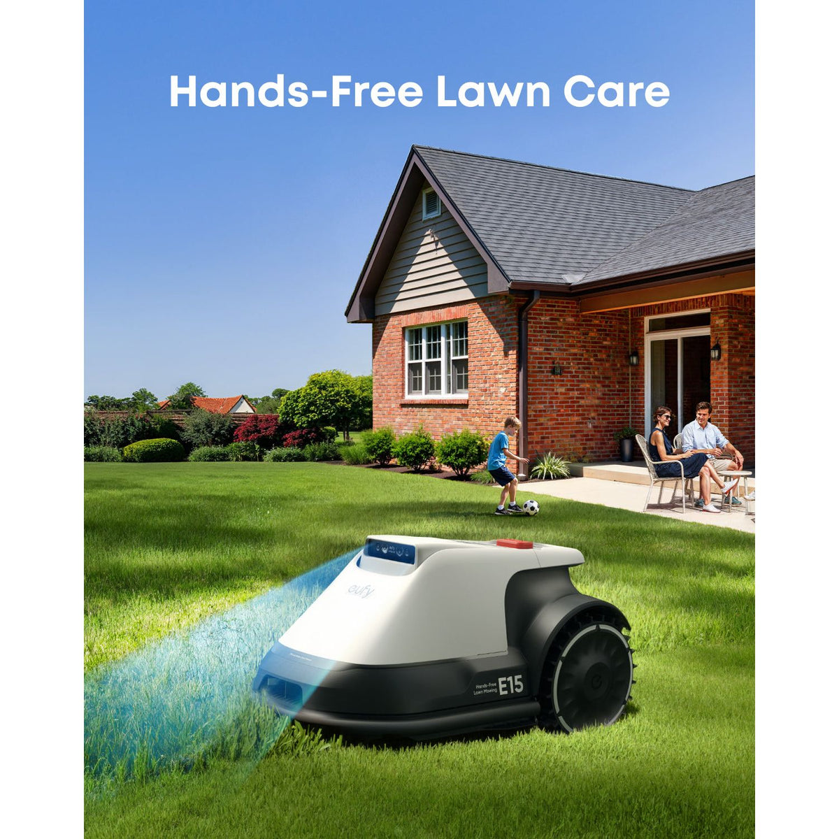 Eufy E15 Robot Lawn Mower | T2880VA1 from Eufy - DID Electrical