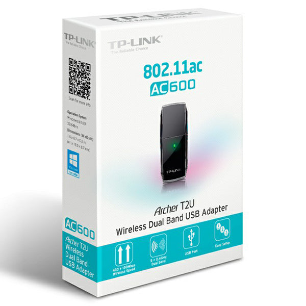 TP Link AC6000 Wireless Dual Band USB Adapter - Black | T2U from TP Link - DID Electrical