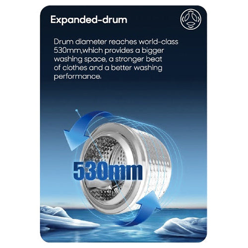 Thor 8KG/5KG 1400RPM Freestanding Washer Dryer - White | T328514MLW-A from Thor - DID Electrical