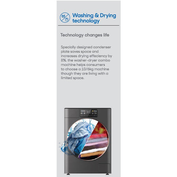 Thor 8KG/5KG 1400RPM Freestanding Washer Dryer - White | T328514MLW-A from Thor - DID Electrical