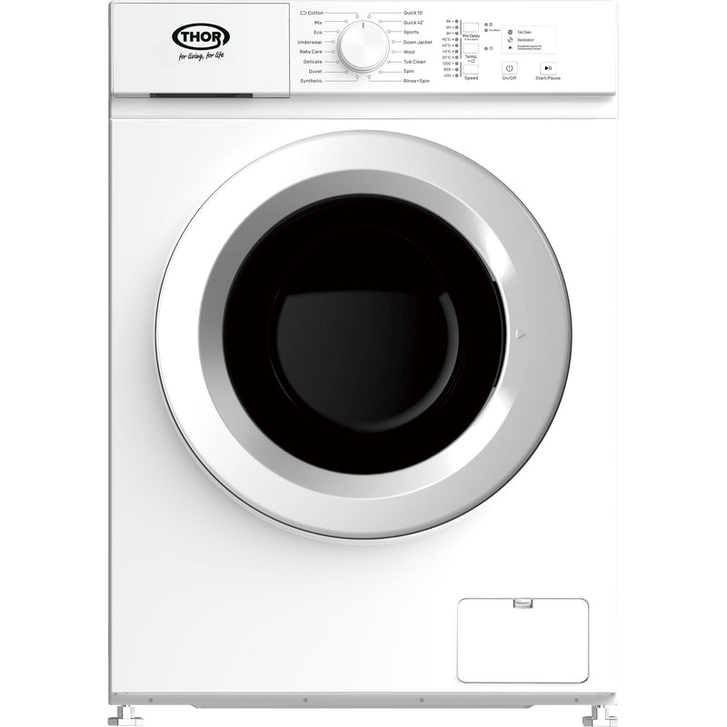 Thor 8KG 1200 Spin Freestanding Washing Machine - White | T35128SKW-A from Thor - DID Electrical