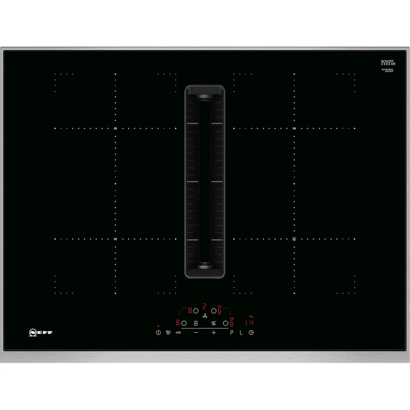 Neff N 70 70CM Built-In Induction Hob - Black | T47TD7BN2 from Neff - DID Electrical