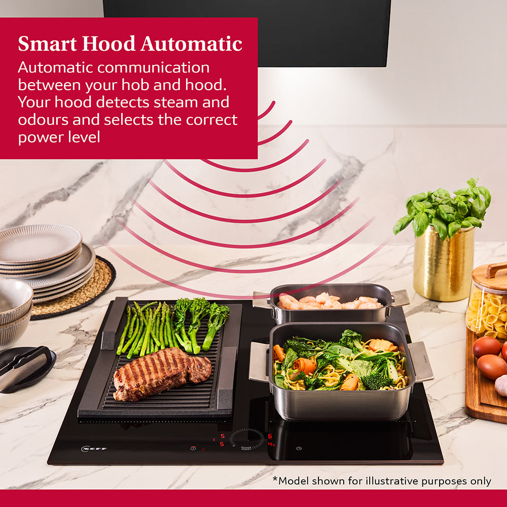 Neff N 70 80CM 5 Zone Induction Hob - Black | T58FHW1L0 from Neff - DID Electrical