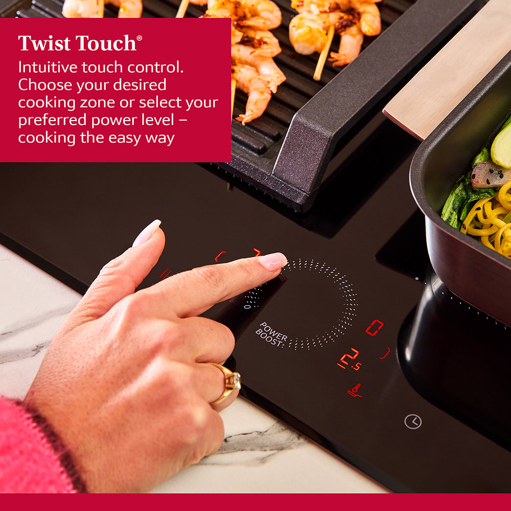 Neff N 70 80CM 5 Zone Induction Hob - Black | T58FHW1L0 from Neff - DID Electrical