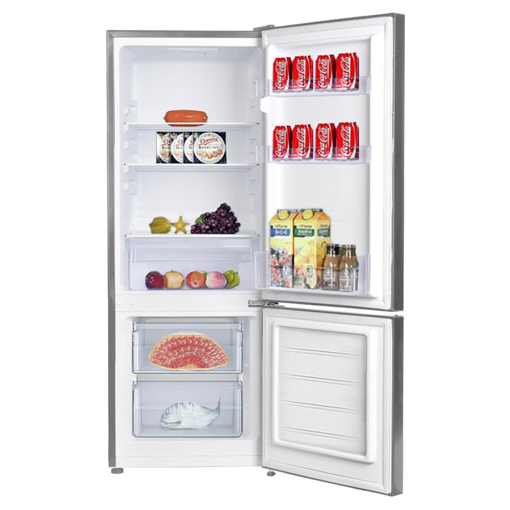 Thor 205L Compact Smart Frost Freestanding Fridge Freezer - Stainless Steel | T65514MSFX-E from Thor - DID Electrical