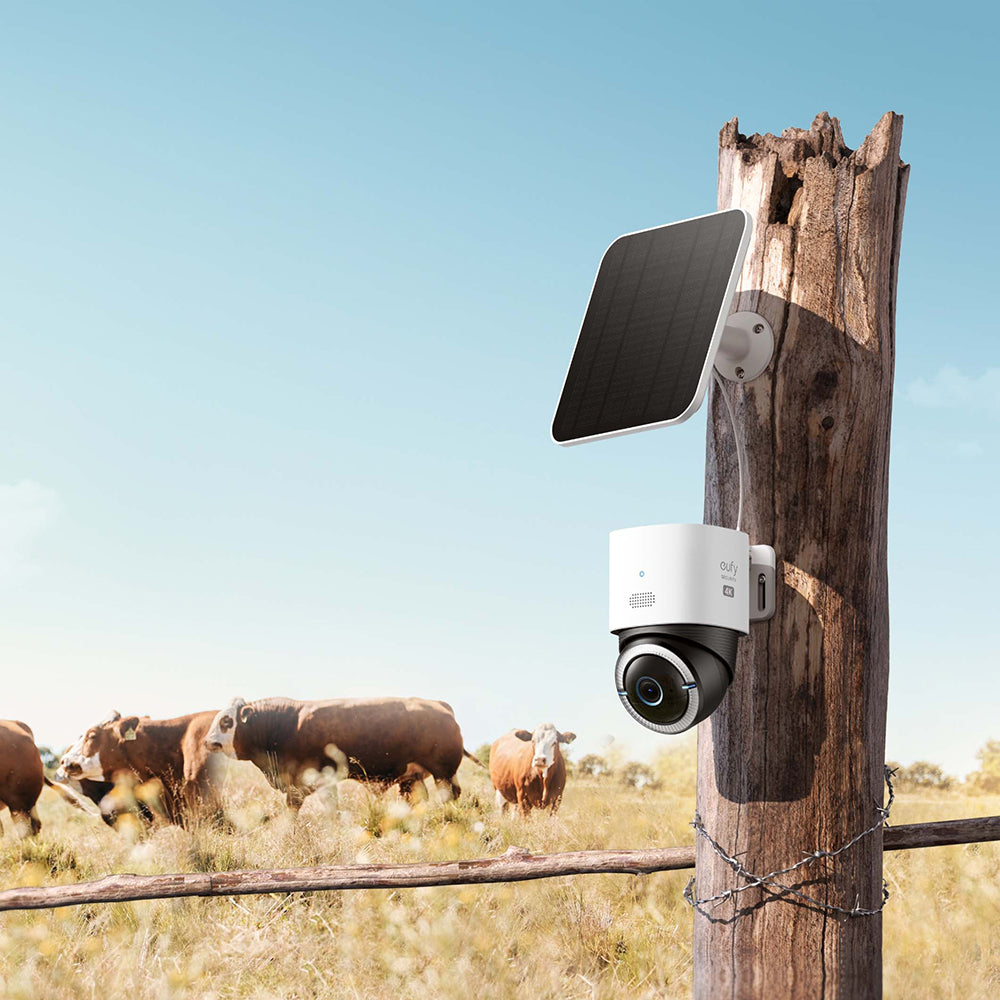 Eufy S330 4G LTE 360 Degree Viewing Security Camera with Solar Panel | T86P2 from Eufy - DID Electrical