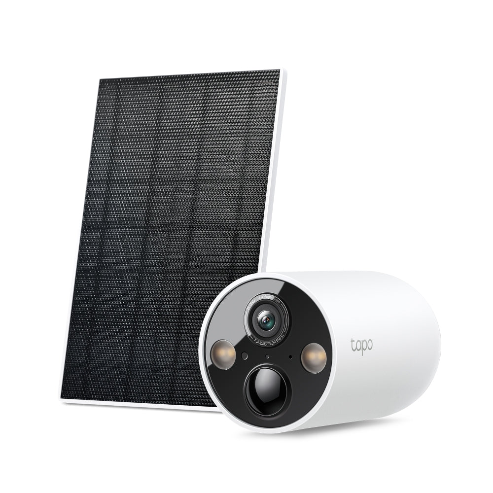 Tapo 2K Solar Powered Security Camera Kit - White | TAPO C425 KIT from Tapo - DID Electrical